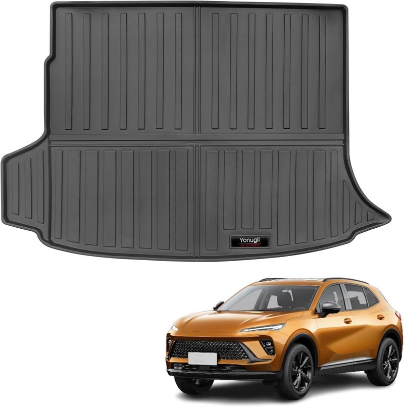 Yonugli Custom for 2021-2025 2026 Buick Envision Cargo Mats Trunk Liner All Weather TPE Protection Mat Accessories (for 2021-2026 Buick Envision) - Image 2